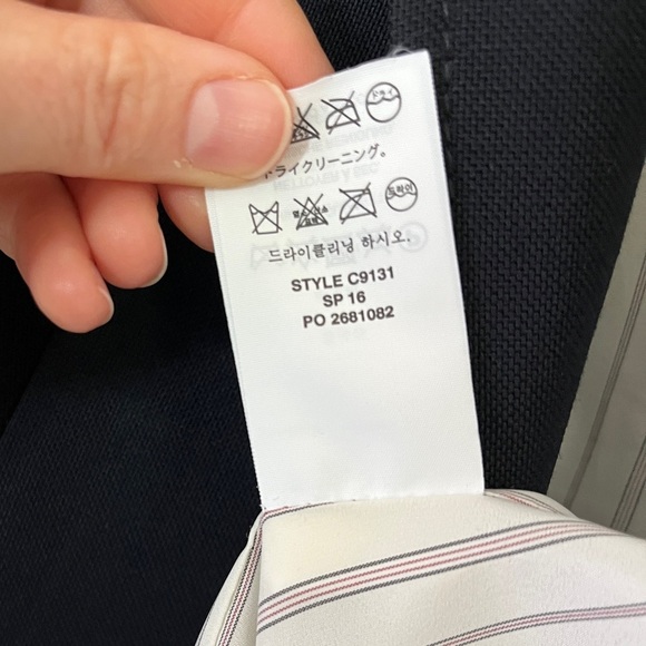 J. Crew Rhodes 100% Italian Wool Blazer Office Career Preppy | Darkest Navy | 4 - Picture 15 of 16